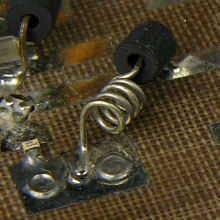 Check soldering on all 6 chokes.