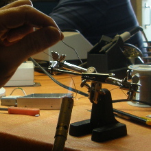 Alternate method for soldering extension.